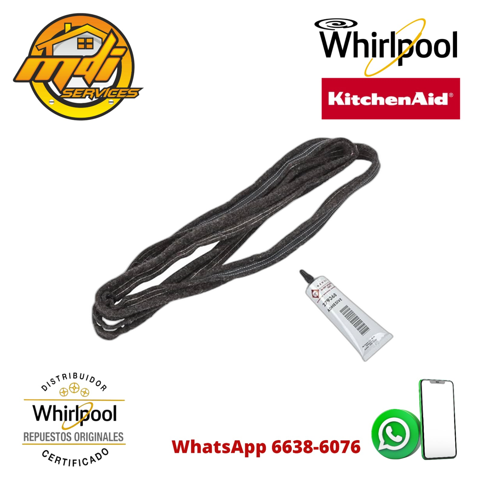 FIELTRO SECADORA WHIRLPOOL ORIGINAL 280114